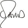 A signature of David